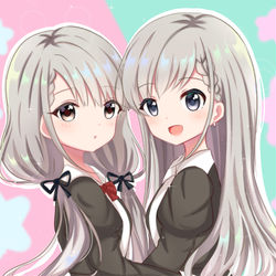 This is a pixiv picture whose title is 久川双子.