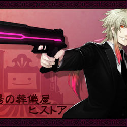 This is a pixiv picture whose title is 【PFLS】戦場の葬儀屋ヒストア【狂乱と破壊の戦い】.