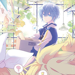 This is a pixiv picture whose title is 観葉暮らし.