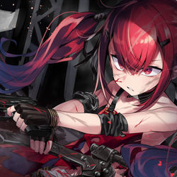 This is a pixiv picture whose title is cz75.