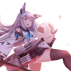 This is a pixiv picture whose title is 江風.