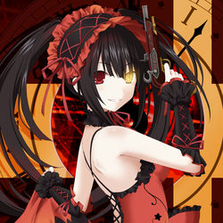 This is a pixiv picture whose title is 時崎狂三.