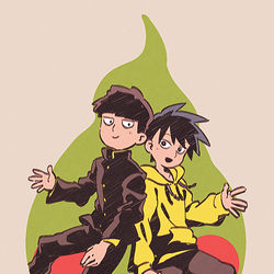 This is a pixiv picture whose title is モブサイコ100ありがとう+上映会レポ.