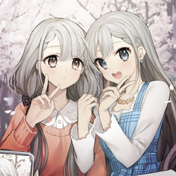 This is a pixiv picture whose title is 久川姉妹.