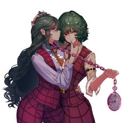 This is a pixiv picture whose title is 今は昔.