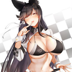 This is a pixiv picture whose title is 愛宕.