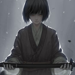 This is a pixiv picture whose title is 御子.