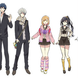 This is a pixiv picture whose title is 創作絵まとめ.