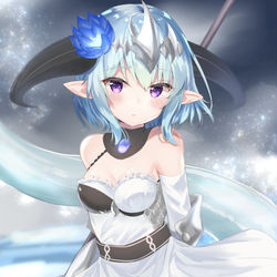 This is a pixiv picture whose title is ❄️.