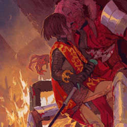 This is a pixiv picture whose title is 【PFLS】夜半の月【EX】.