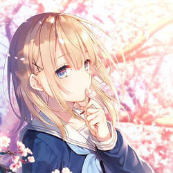 This is a pixiv picture whose title is ❀.