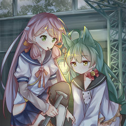 This is a pixiv picture whose title is 少し修理したほうが良いですね.