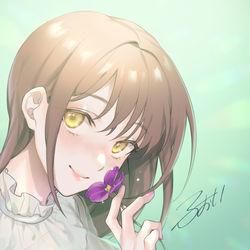 This is a pixiv picture whose title is Violeta.