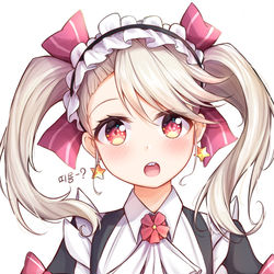 This is a pixiv picture whose title is Maid Chloe.