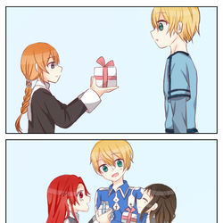 This is a pixiv picture whose title is おめでとう！.