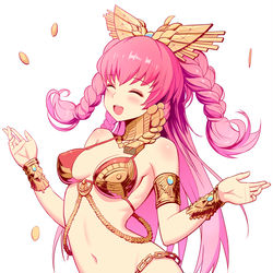 This is a pixiv picture whose title is 金币妹子.