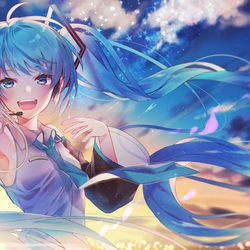 This is a pixiv picture whose title is ハジメテノオト.
