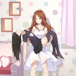 This is a pixiv picture whose title is お姫様抱っこ❤.