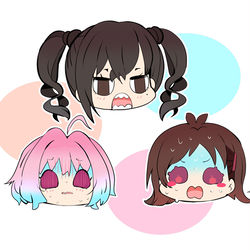 This is a pixiv picture whose title is 最近のさんにん.
