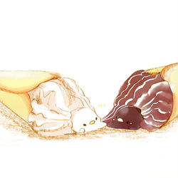 This is a pixiv picture whose title is チョコクレミア.