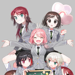 This is a pixiv picture whose title is Afterglow.