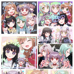 This is a pixiv picture whose title is roselia.