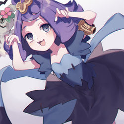 This is a pixiv picture whose title is ひゅ～どろろん.