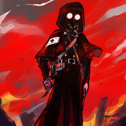 This is a pixiv picture whose title is 【PFLS】軍医のペパーミント先生【エルダーグラン】.