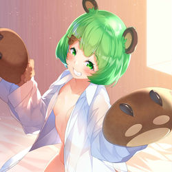 This is a pixiv picture whose title is おはくまくま2.
