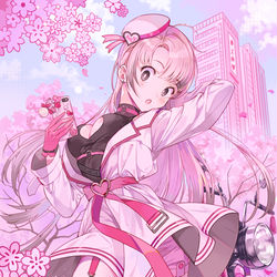 This is a pixiv picture whose title is Cherry Blossom.