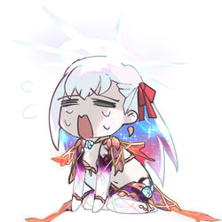 This is a pixiv picture whose title is へたれカーマ.