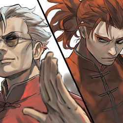 This is a pixiv picture whose title is 書文先生中心ログ2.