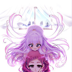 This is a pixiv picture whose title is レイフレ新刊サンプル.