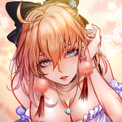 This is a pixiv picture whose title is 沖田総司.