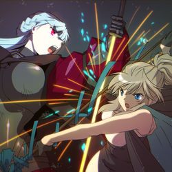 This is a pixiv picture whose title is 【PFLS】響き打つ嘆き.