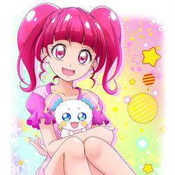 This is a pixiv picture whose title is ひかるとフワ.