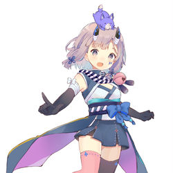 This is a pixiv picture whose title is 蒼乃ゆうき.