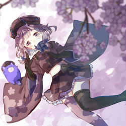 This is a pixiv picture whose title is 千本桜　蒼乃ゆうき.