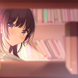 This is a pixiv picture whose title is 憧憬.