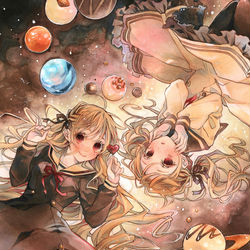 This is a pixiv picture whose title is プラリネプラネット.