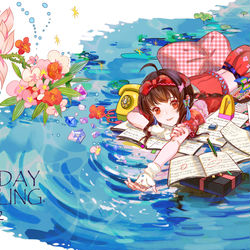 This is a pixiv picture whose title is happy birthday to you.