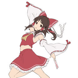 This is a pixiv picture whose title is 東方とかラクガキ.