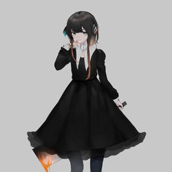 This is a pixiv picture whose title is 🧡.