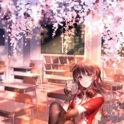 This is a pixiv picture whose title is 乐正绫.