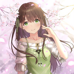 This is a pixiv picture whose title is 桜.