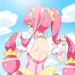 This is a pixiv picture whose title is キュアスター.