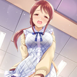 This is a pixiv picture whose title is 【099】「あの…これはちょっと…」.
