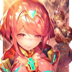 This is a pixiv picture whose title is 「イテテ…」.