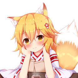 This is a pixiv picture whose title is 仙狐さん.