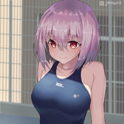 This is a pixiv picture whose title is 競泳アカネちゃん.